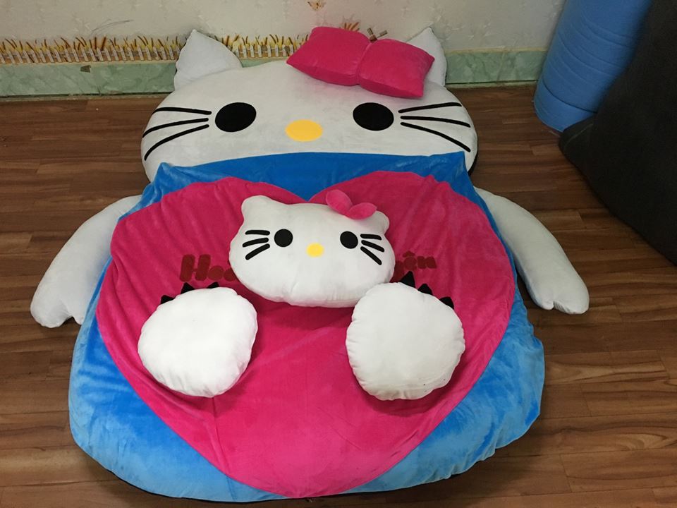 Đệm thú bông hình Mèo Hello Kitty NTB-201 