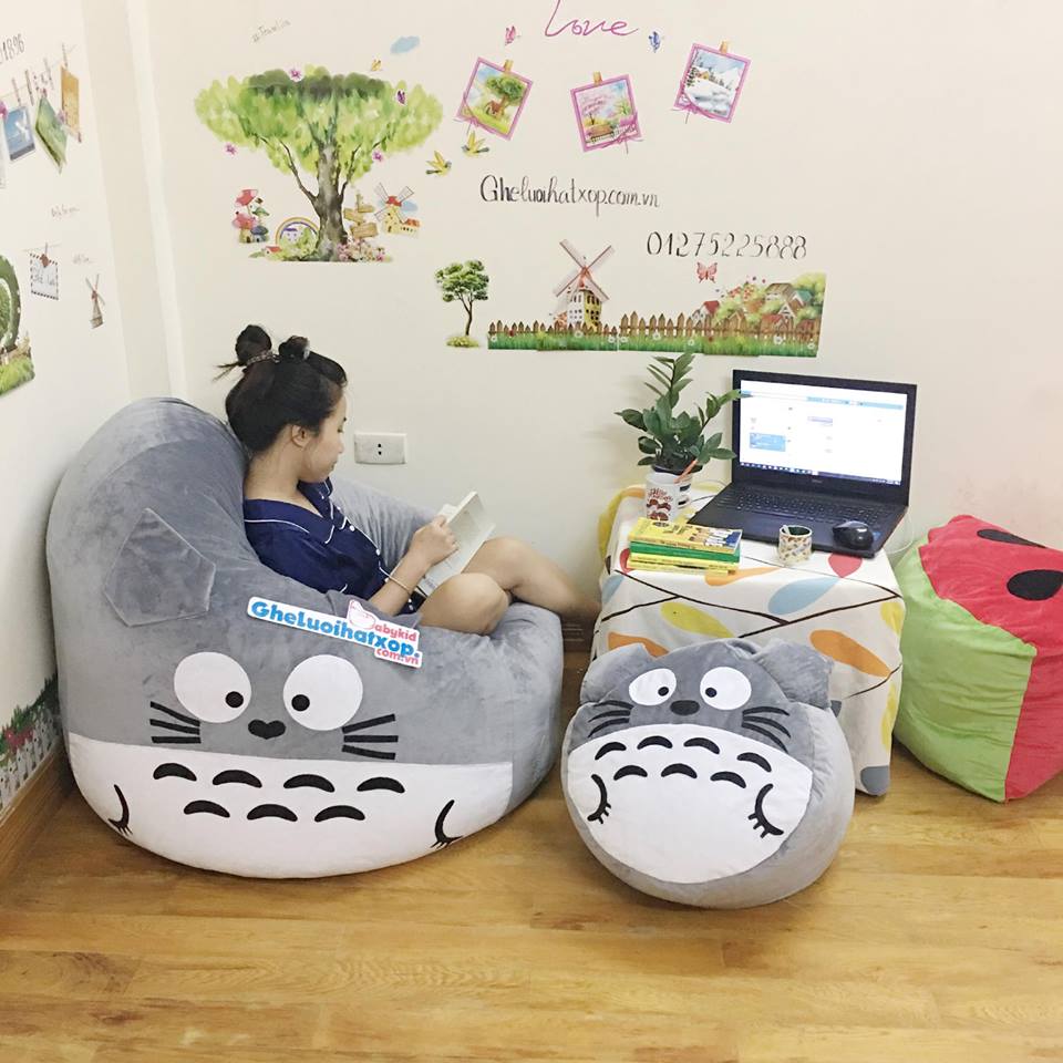 Set ghế lười hình thú Totoro