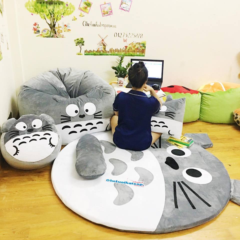 Set ghế lười hình thú Totoro GL 117 